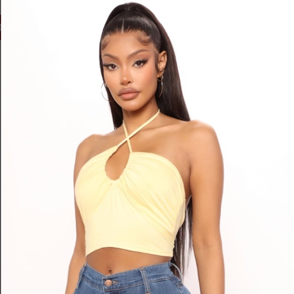 Fashion Nova Tops - Fashion Nova Halter Crop Top
